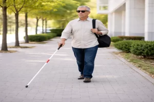 foldable cane for blind people