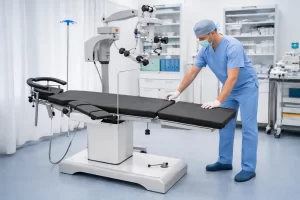 Opthalmic-Surgical-OT-Table-in-clinic